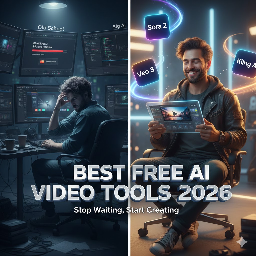 best free AI video .Free AI Video Tools 2026 tools”, “AI se free video kaise banaye”, “free text to video AI”, “AI avatar video free”